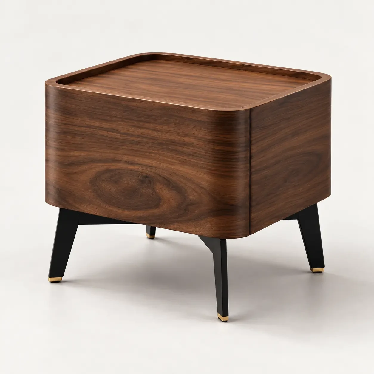 Table de chevet Ažrou — Noyer américain